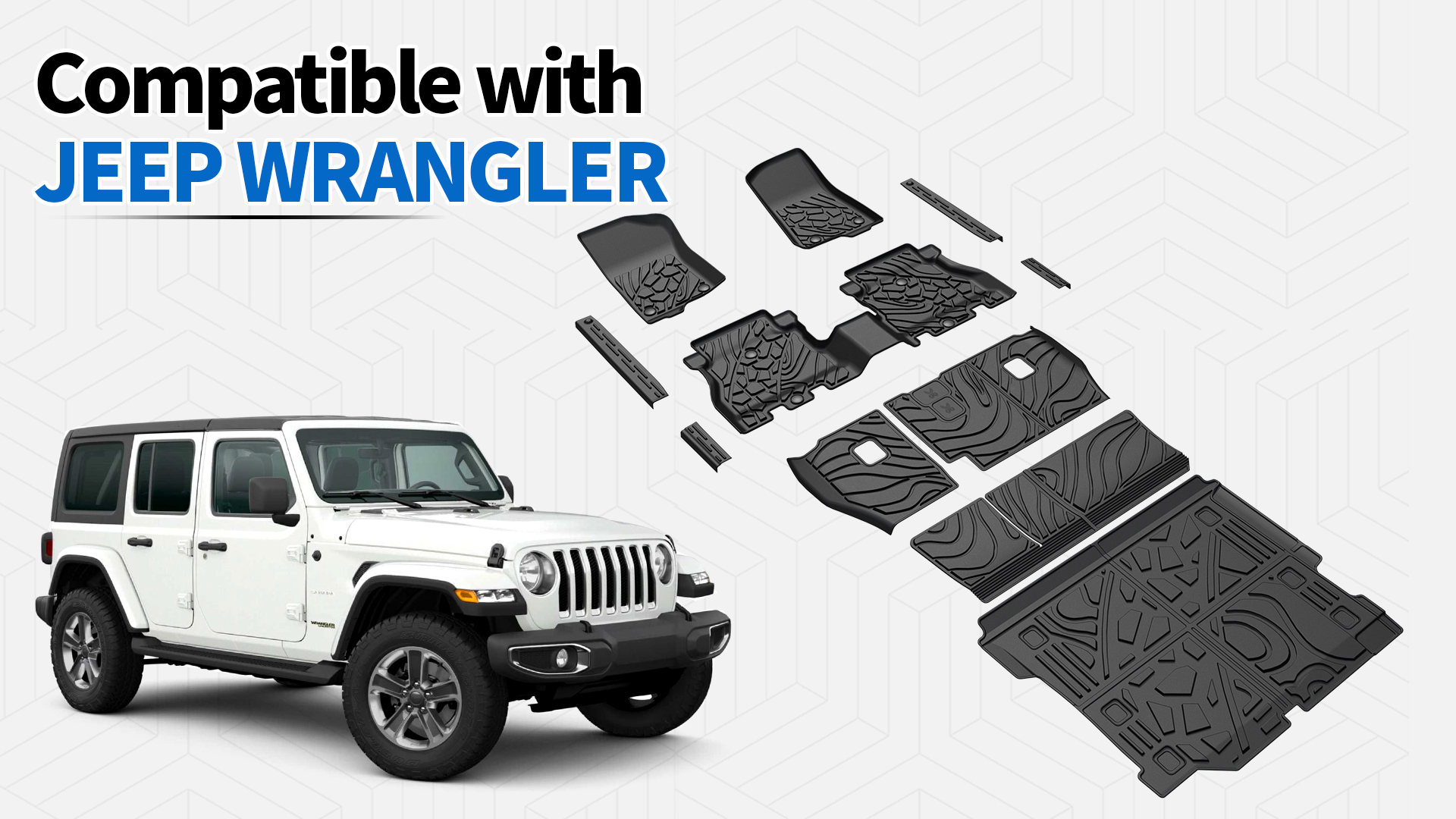 Amazon.com: JOULARISE Floor Mats Set for Jeep Wrangler JL 2018